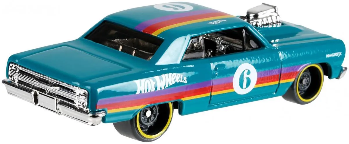 Hot Wheels '64 Chevy Chevelle SS 8cm - Turquoise