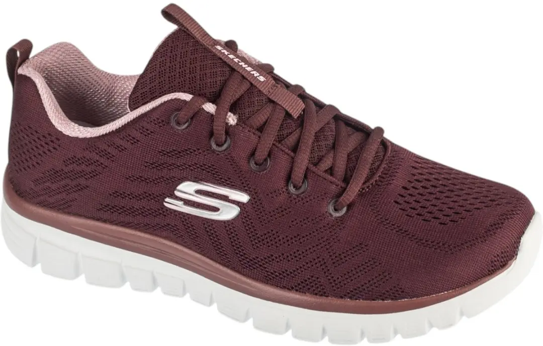 Skechers Sport Dames GRACEFUL GET CONNECTED Sneakers Dames Rood
