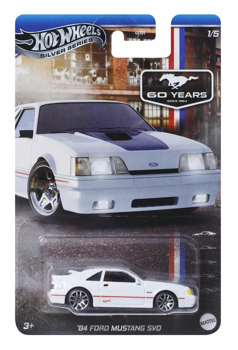 Hot Wheels '84 Ford Mustang SVO 1:64