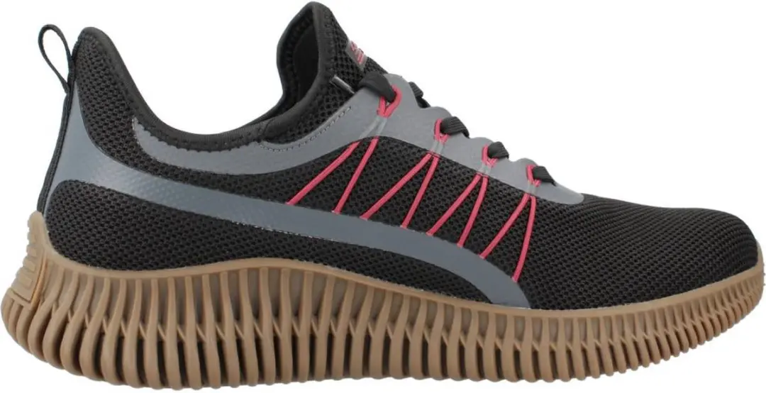 Skechers BOBS GEO vegan herensneaker 118171 BKMT zwart/multi