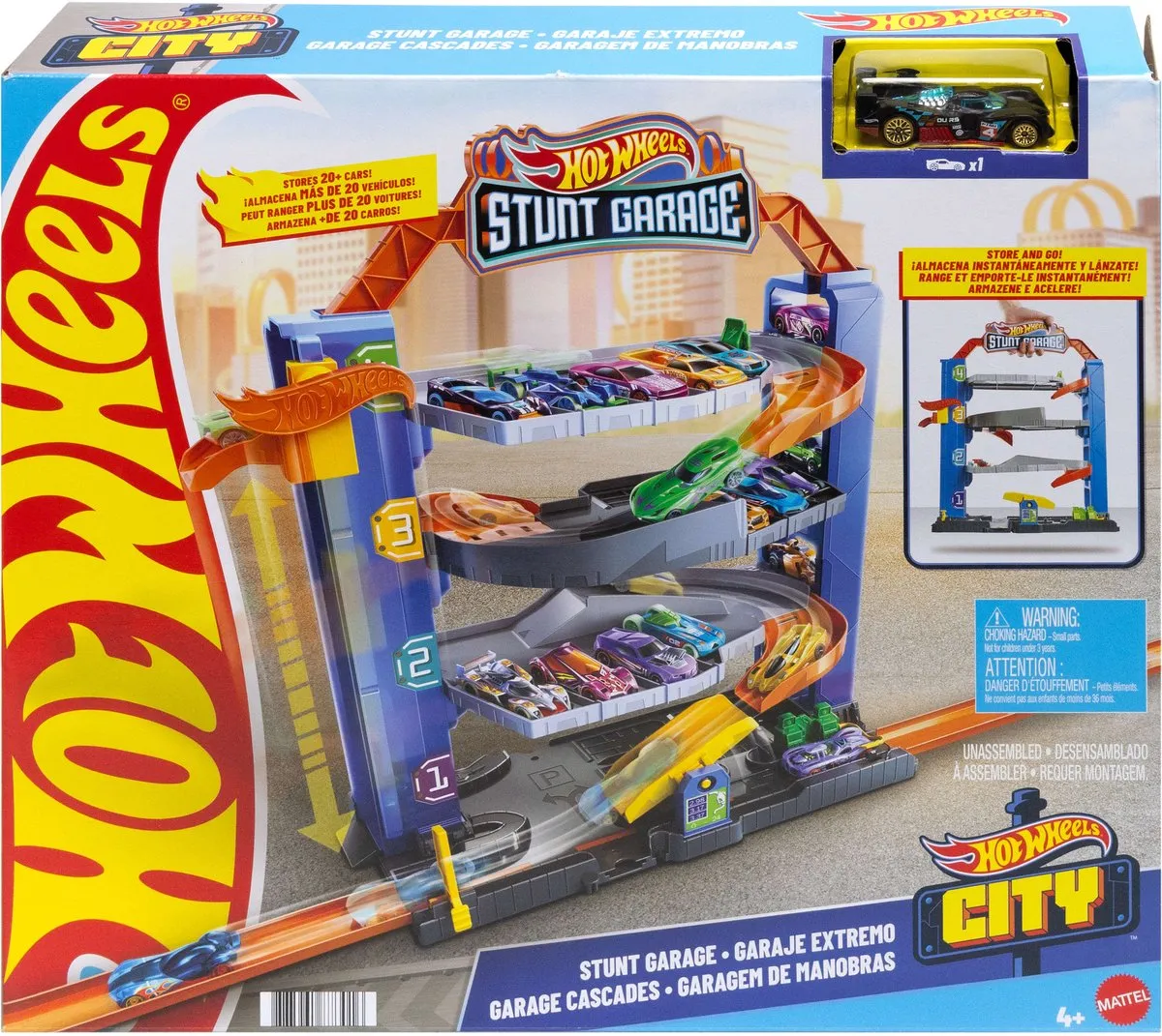 Hot Wheels City Stunt Garage GNL70