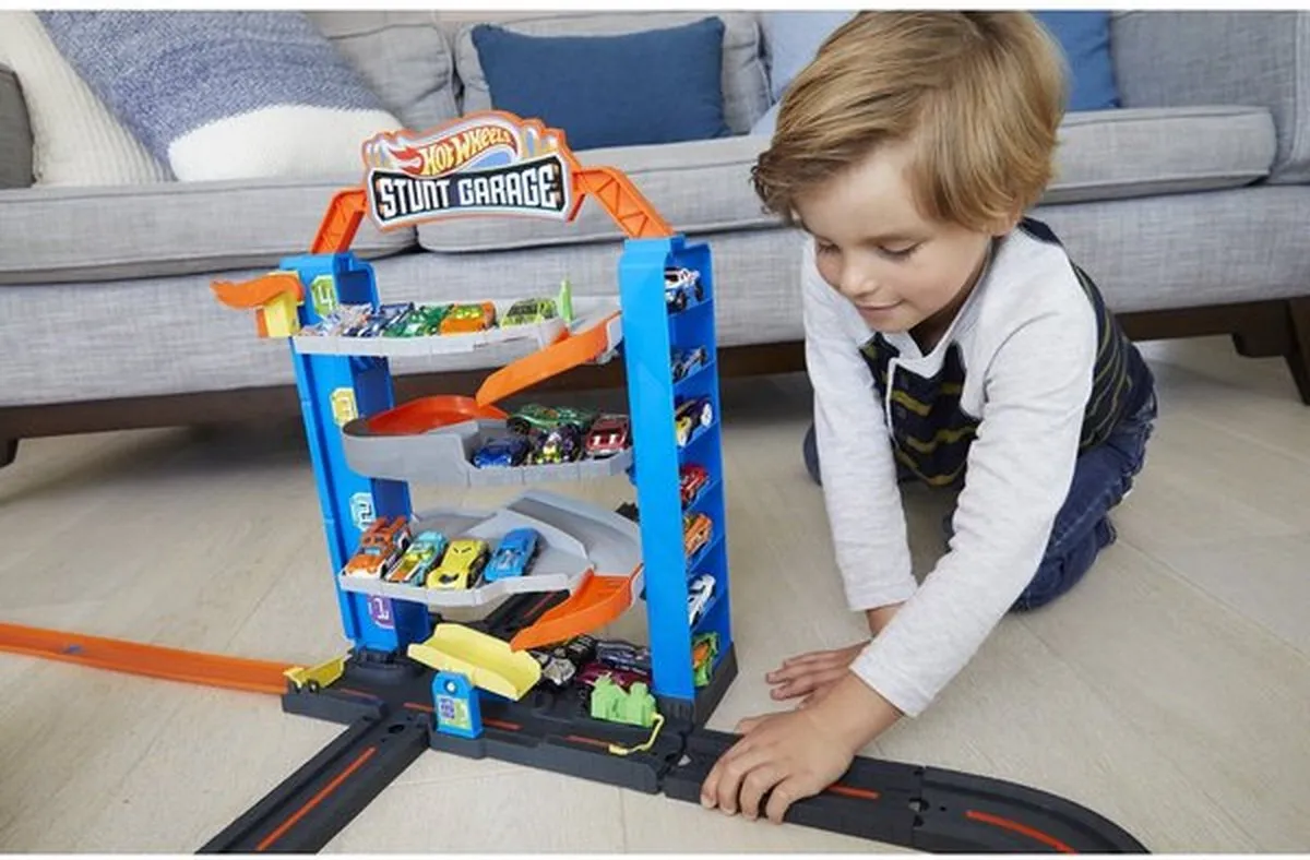 Hot Wheels City Stunt Garage GNL70 - Veelkleurig