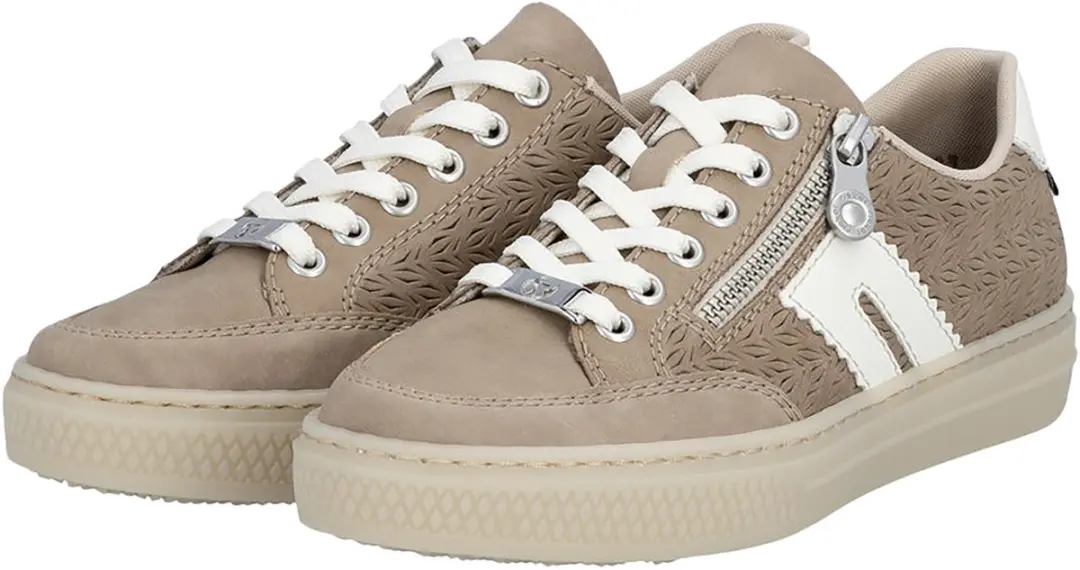 Rieker L5903-20 Sportschoenen - Beige - Maat 41 - afbeelding 5 van 6