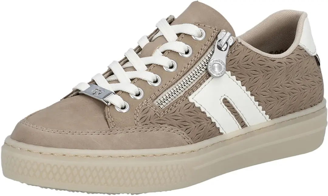 Rieker L5903-20 Sportschoenen - Beige - Maat 41 - afbeelding 4 van 6