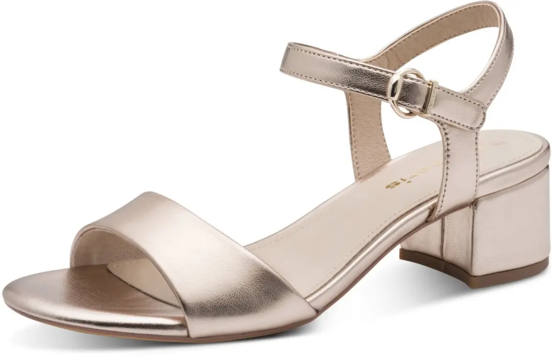 Tamaris 1-28249-42 Dames Sandalen - Metallic - afbeelding 5 van 6