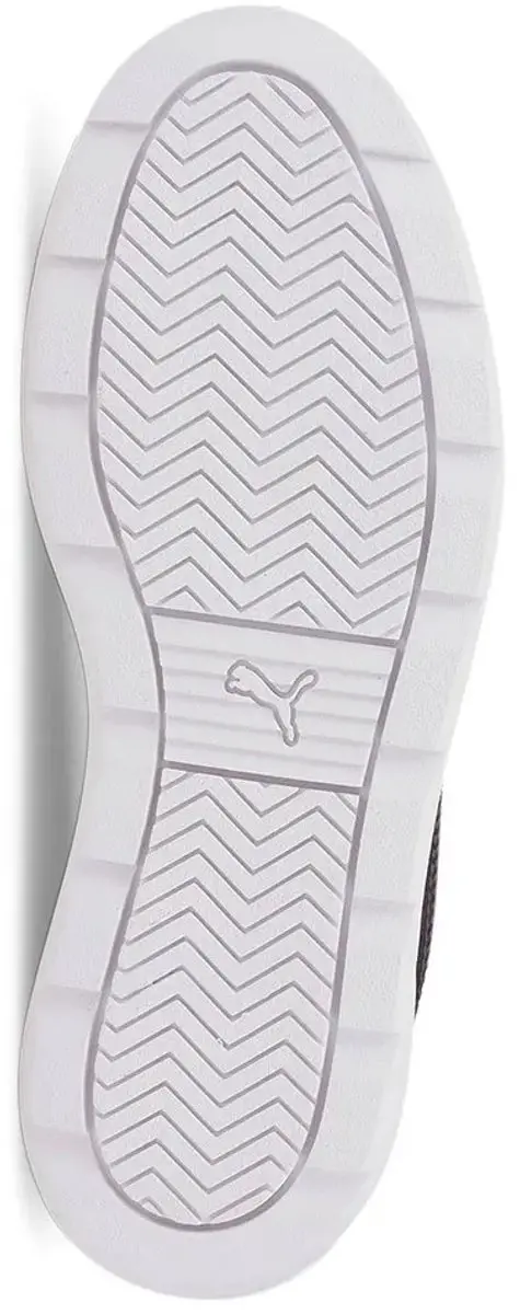 PUMA Karmen L Dames Sneakers - Wit/Zwart - afbeelding 4 van 6