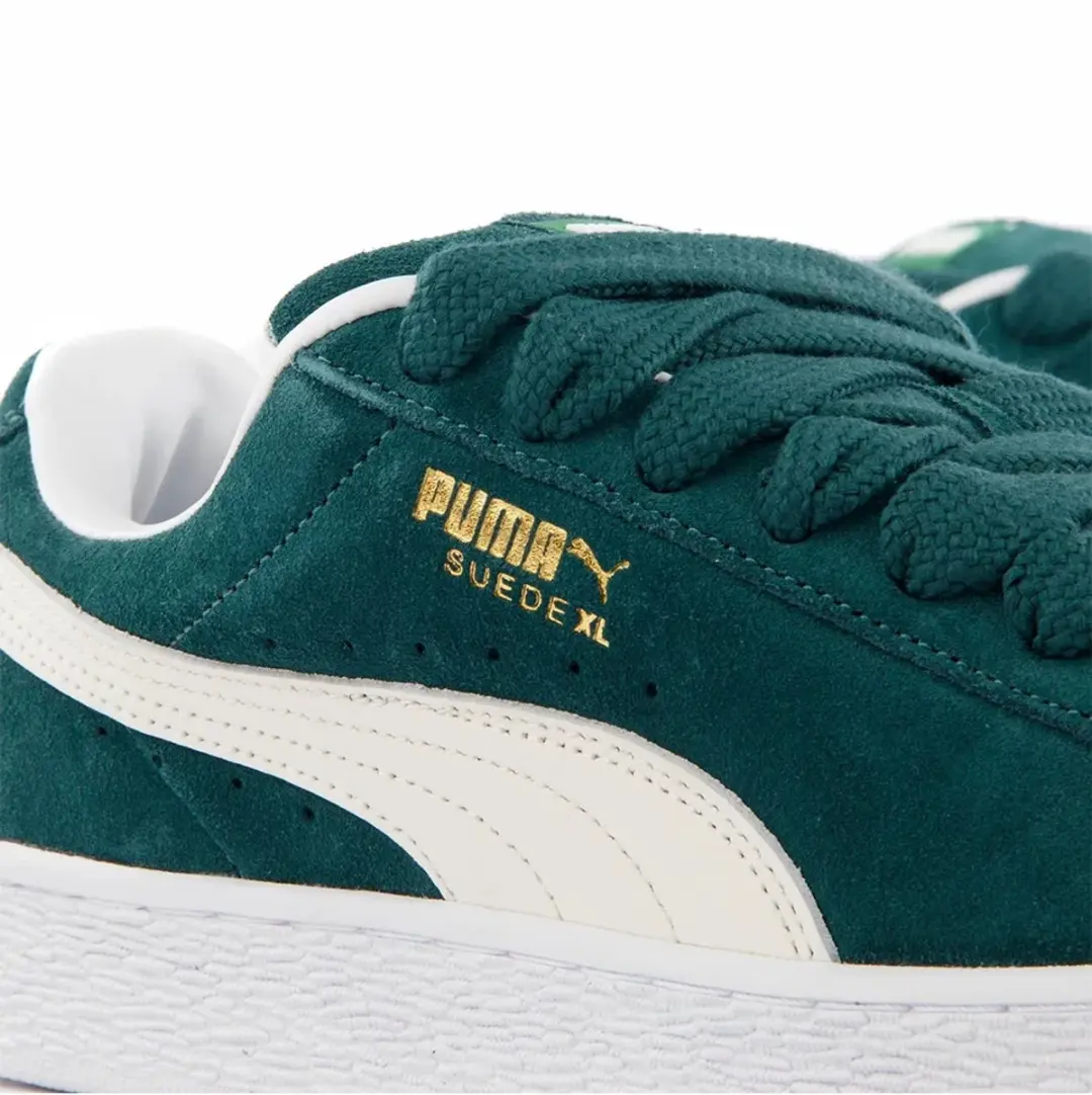 PUMA Suede XL Sneakers Heren - 45 - Groen - afbeelding 4 van 6