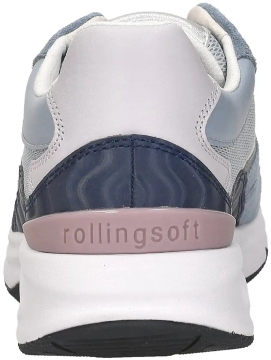 Gabor Rollingsoft Sneakers Laag - Licht Blauw - Maat 41.5 - afbeelding 6 van 6