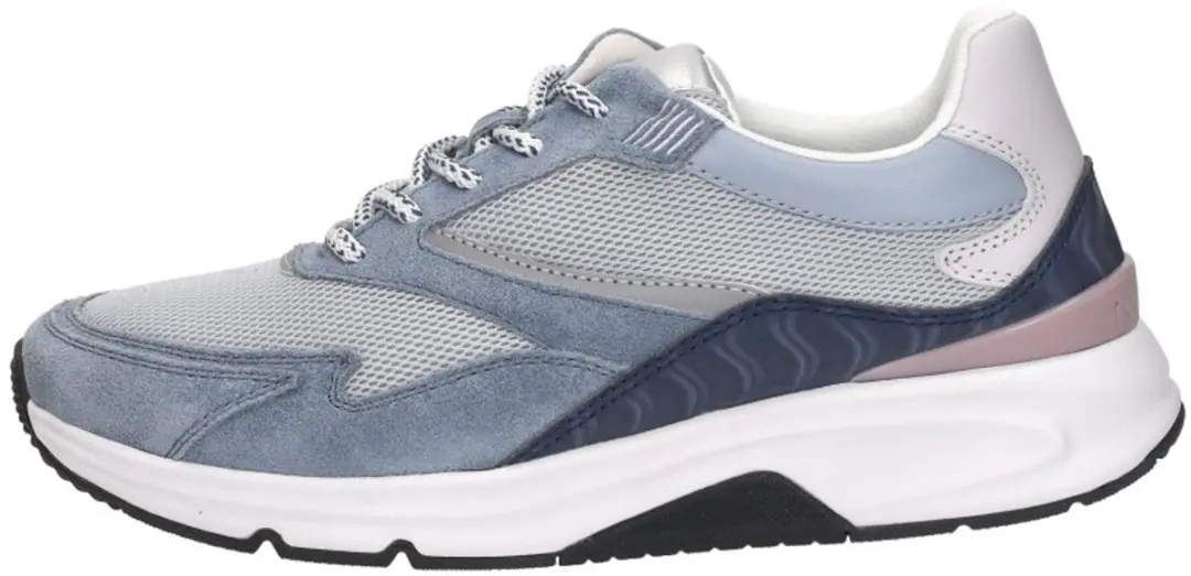 Gabor Rollingsoft Sneakers Laag - Licht Blauw - Maat 41.5 - afbeelding 2 van 6