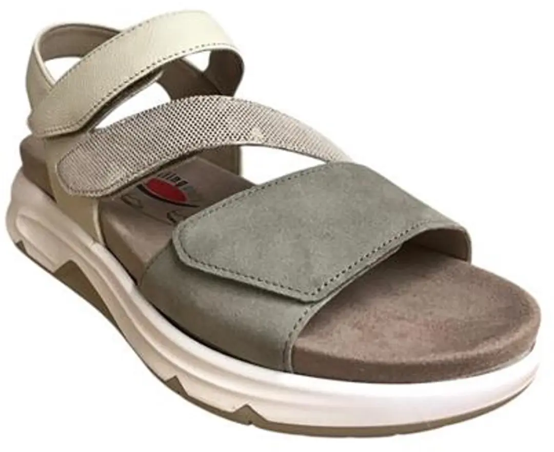 Gabor Rollingsoft Sandalen 41.5 - Groen Leer