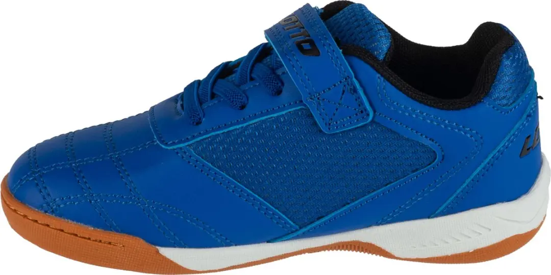 Lotto Shoes Whizzer K Lage Kindersneaker 2600120K - Blauw/Zwart