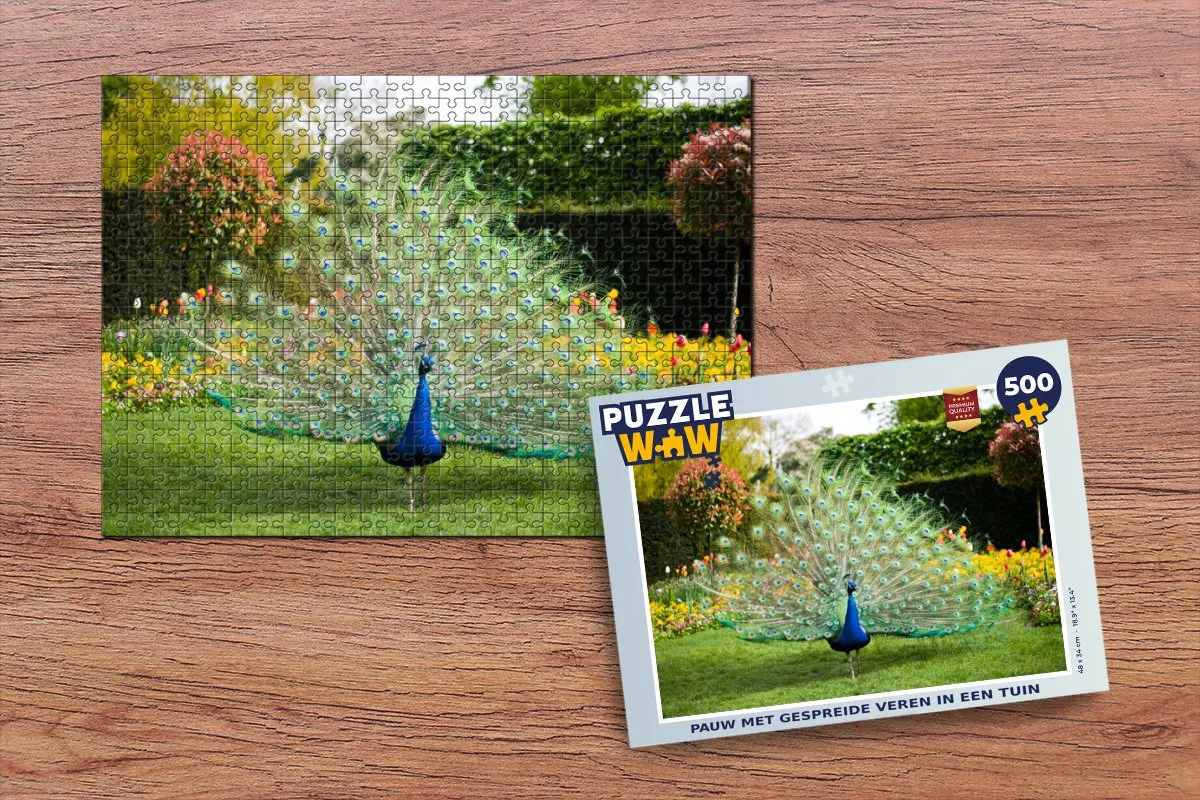 PuzzleWow Veren Legpuzzel 500 Stuks - Multicolor