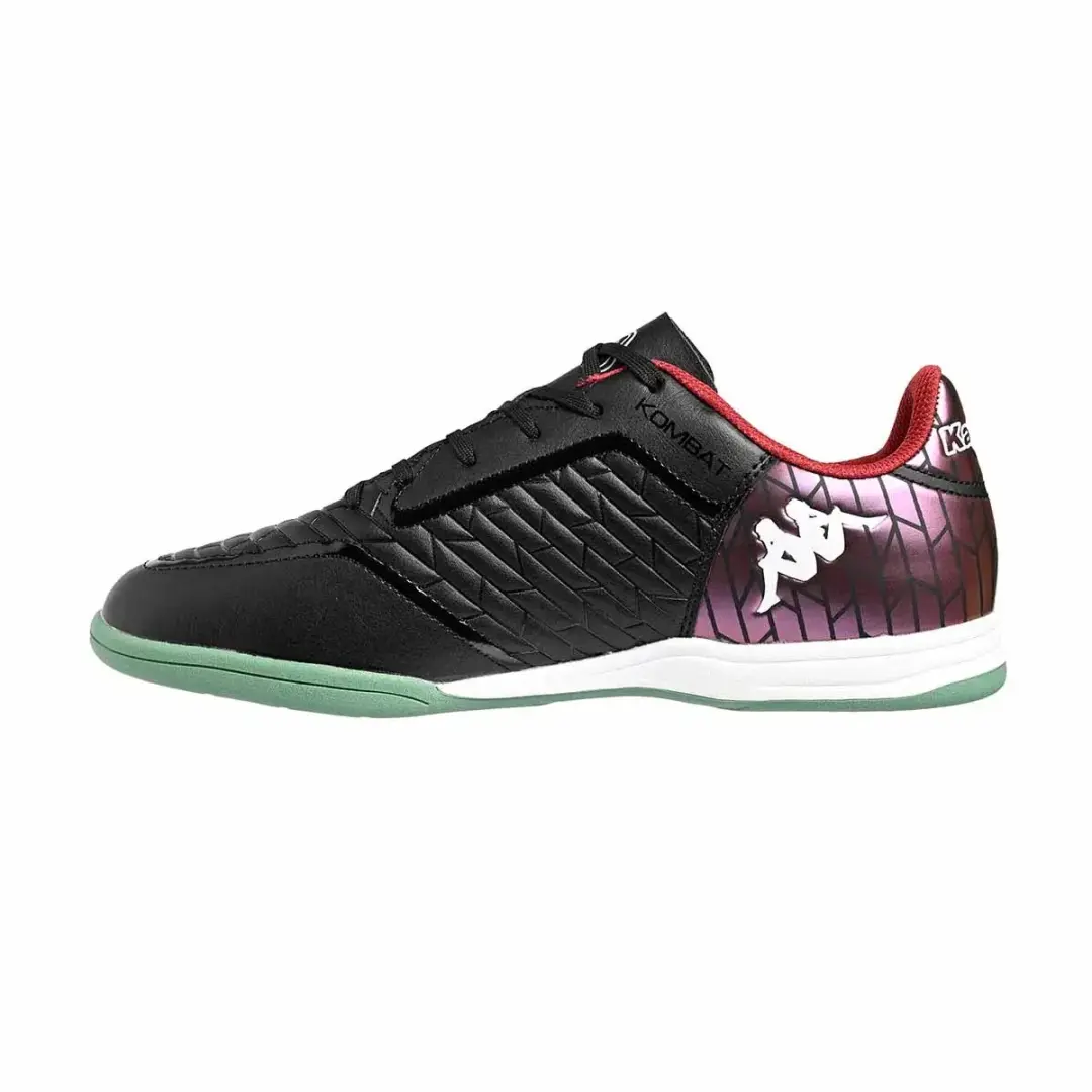 Kappa Kombat Player Base IC 371R44W Voetbalschoenen - 41 - Zwart/ Groen