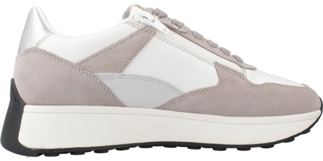 Geox D Amabel A Schoenen Wit,Grijs EU 38 Vrouw