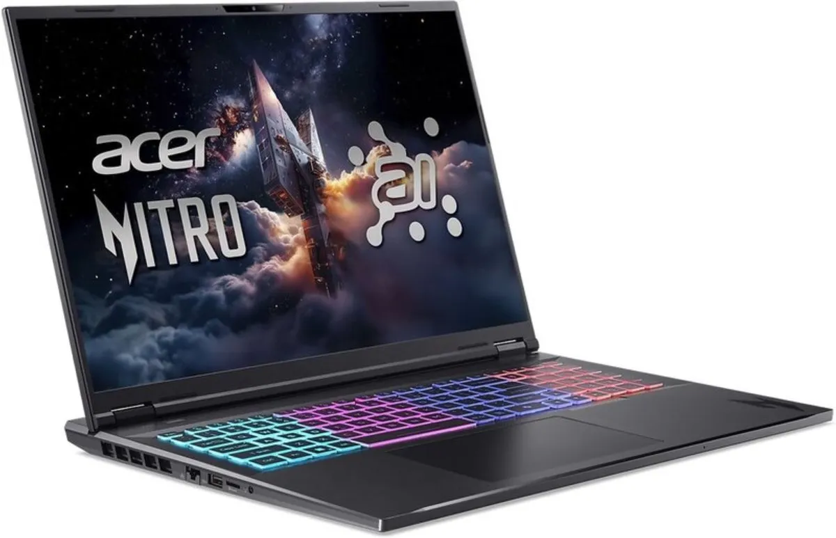 Acer Nitro 18 AI AN18-61-R0NJ Gaming Laptop - 18" 165Hz RTX 5070Ti