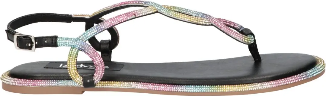 La Strada Sandaal Multicolor Glitter Synthetisch