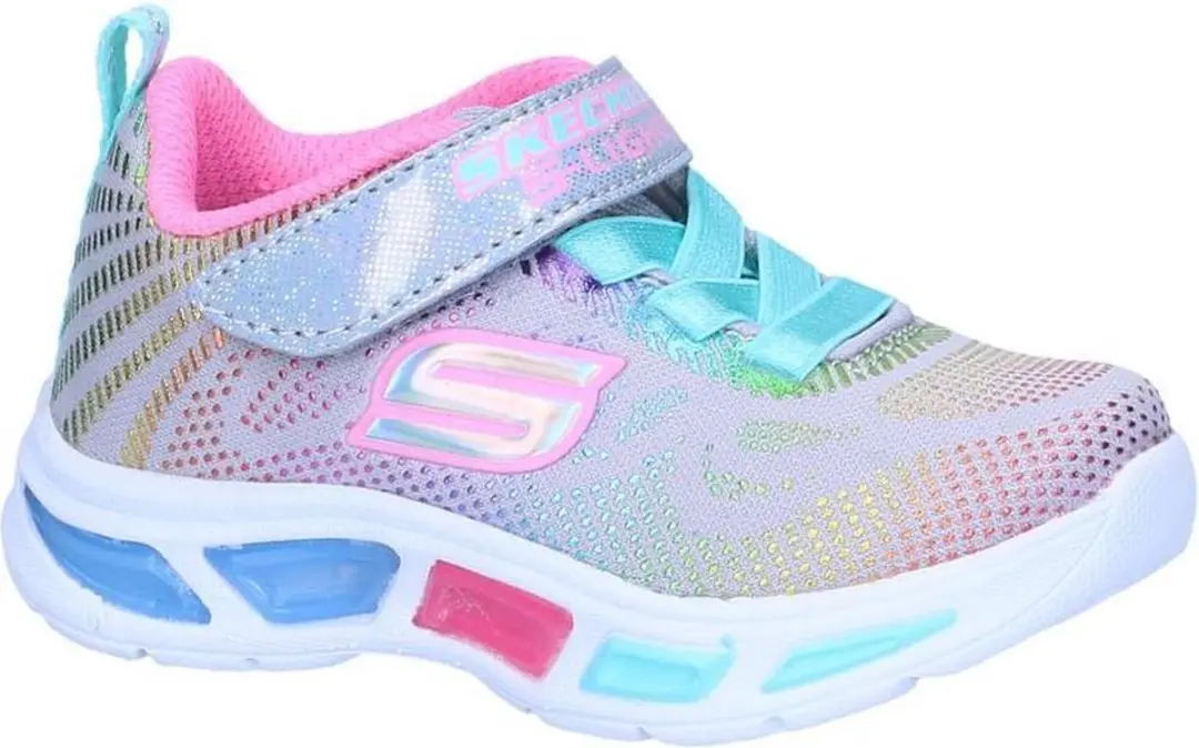 Grijze Sneakers Skechers Litebeams