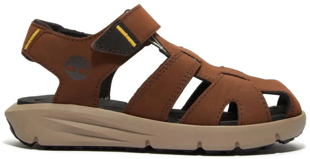 Timberland Motion Dune Fisherman Sandalen Voor Peuters Bruin EU 23 Kinderen