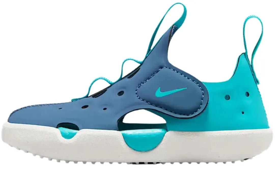 Nike sunray protect 4 in de kleur blauw.