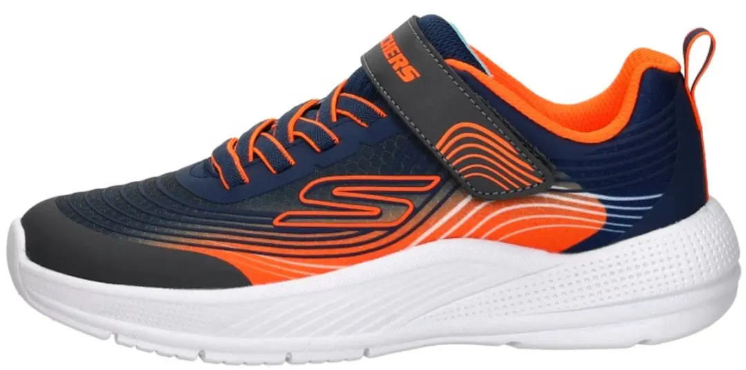Skechers Microspec Advance Klittenband Laag - Sneakers - Unisex - Blauw