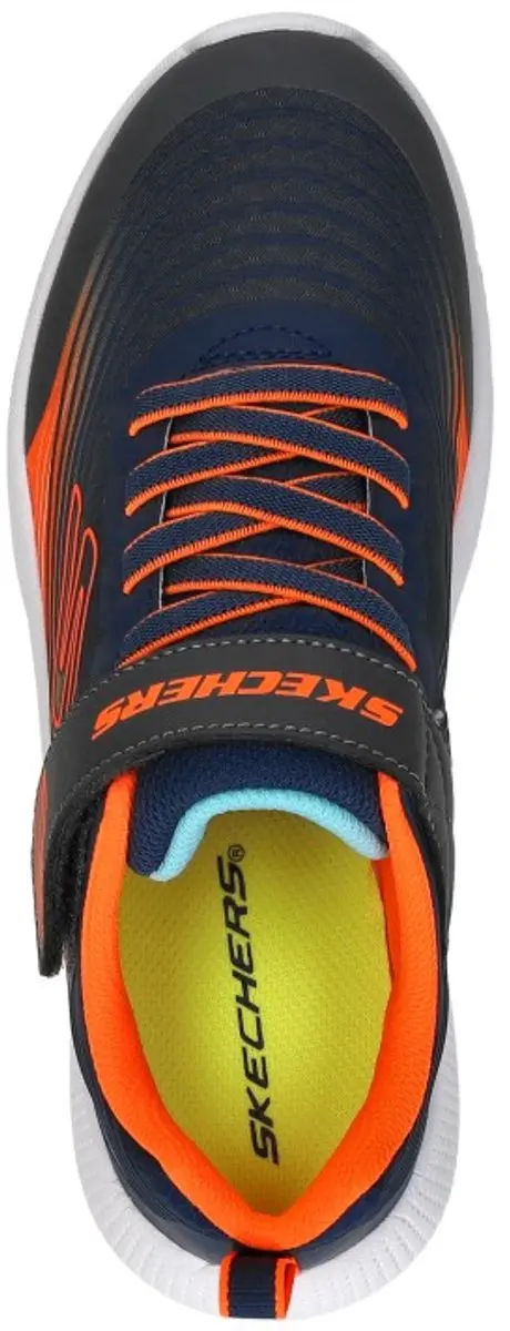 Skechers Microspec Advance Klittenband Laag - Sneakers - Unisex - Blauw