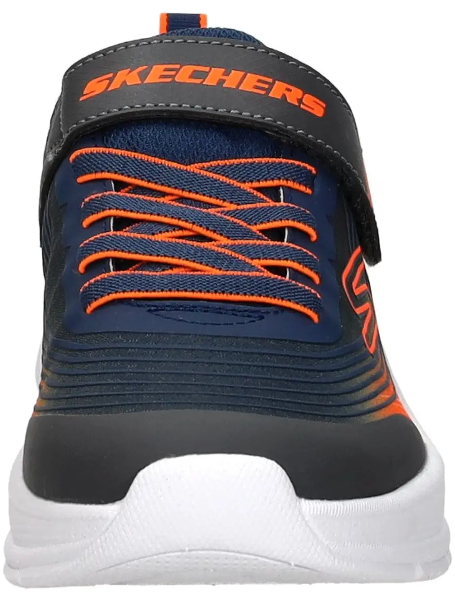 Skechers Microspec Advance Klittenband Laag - Sneakers - Unisex - Blauw