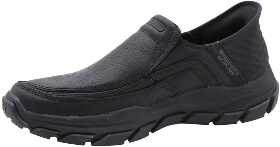 Skechers Respected Elgin Heren Instappers - Zwart 44