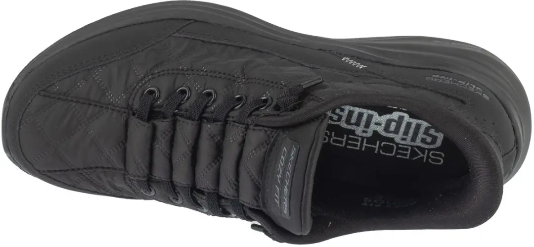 Skechers Slip-ins: Contour Foam - Cozy Fit, Vrouwen, Zwart, Sneakers, maat: 37,5