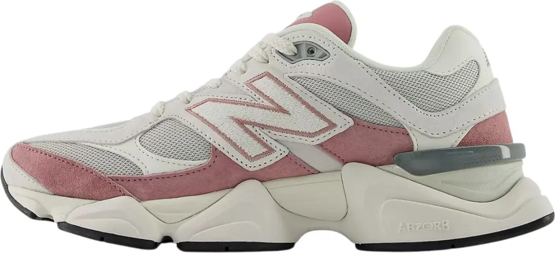 New Balance 9060 Sneakers - 37 - Roze/Grijs/Wit - afbeelding 2 van 6