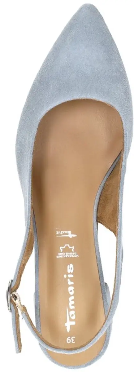 Tamaris Slingbacks Dames - Blauw - 38 - afbeelding 4 van 6