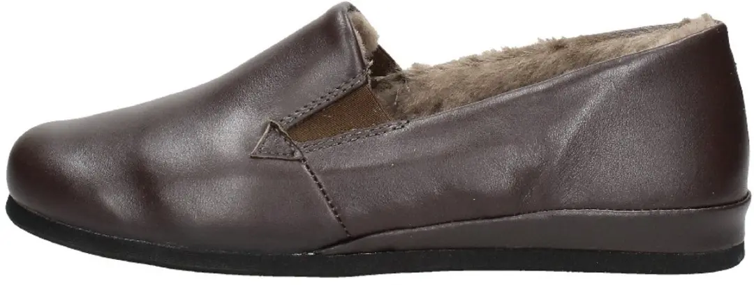 Rohde Heren Leren Pantoffels 6420 - Bruin - Maat 47 - afbeelding 2 van 6