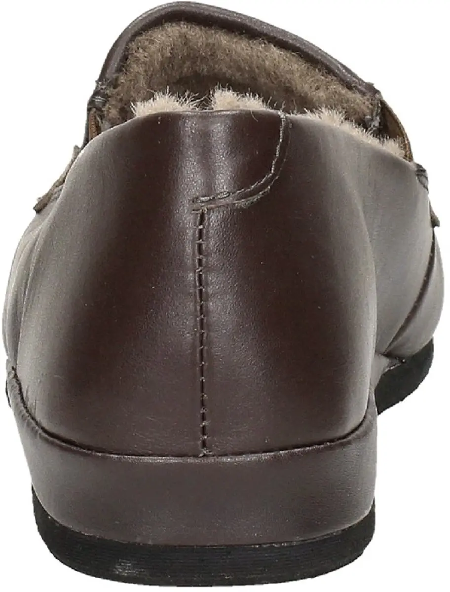 Rohde Heren Leren Pantoffels 6420 - Bruin - Maat 47 - afbeelding 5 van 6