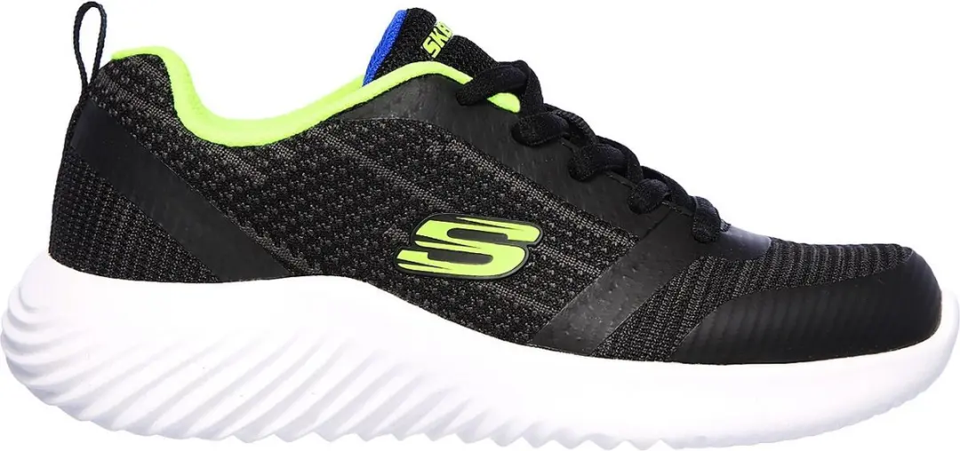 Skechers Bounder zwart sneakers kids (98303L BBLM)