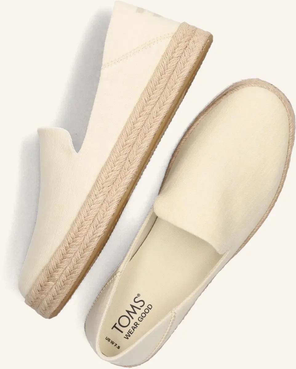 TOMS Carolina Espadrilles Dames - Beige - Maat 42,5