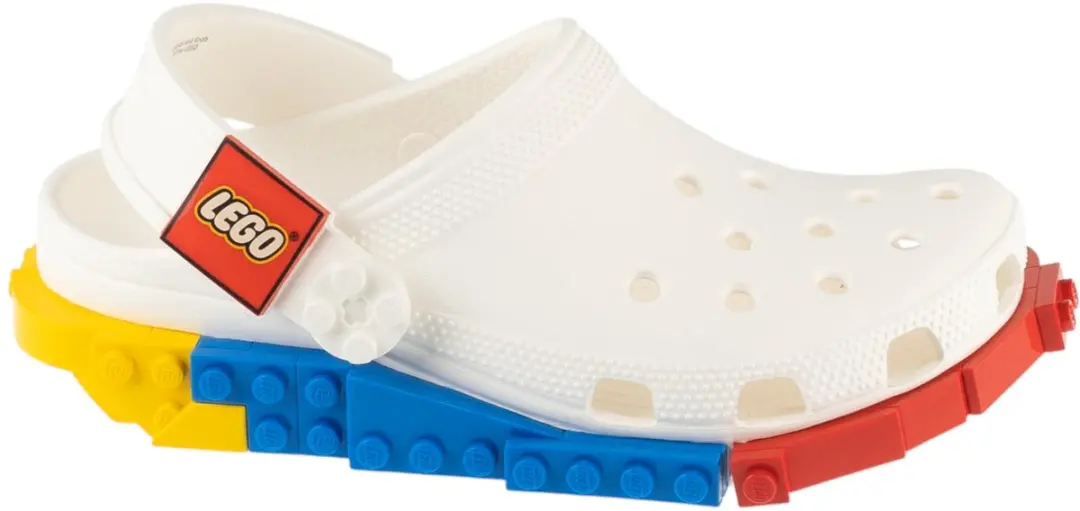 Crocs LEGO Creativity Clog K , voor een jongen, Wit, Slippers, maat: 33/34