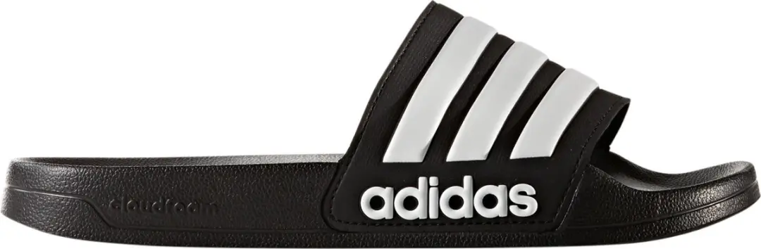 adidas CF Adilette Slippers 42 - Black/White
