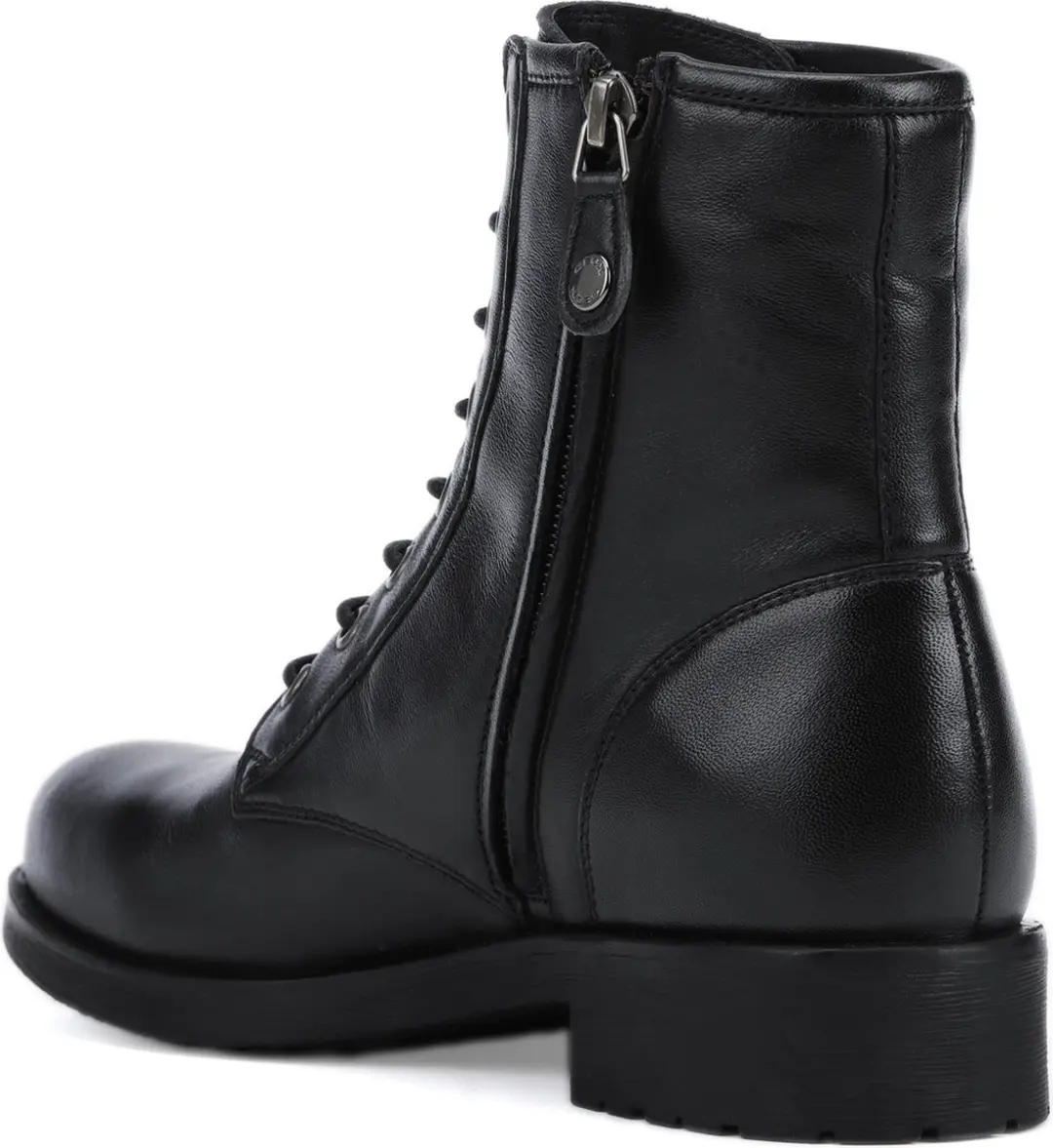 Geox D Rawelle Dames Laarzen 37 - Zwart