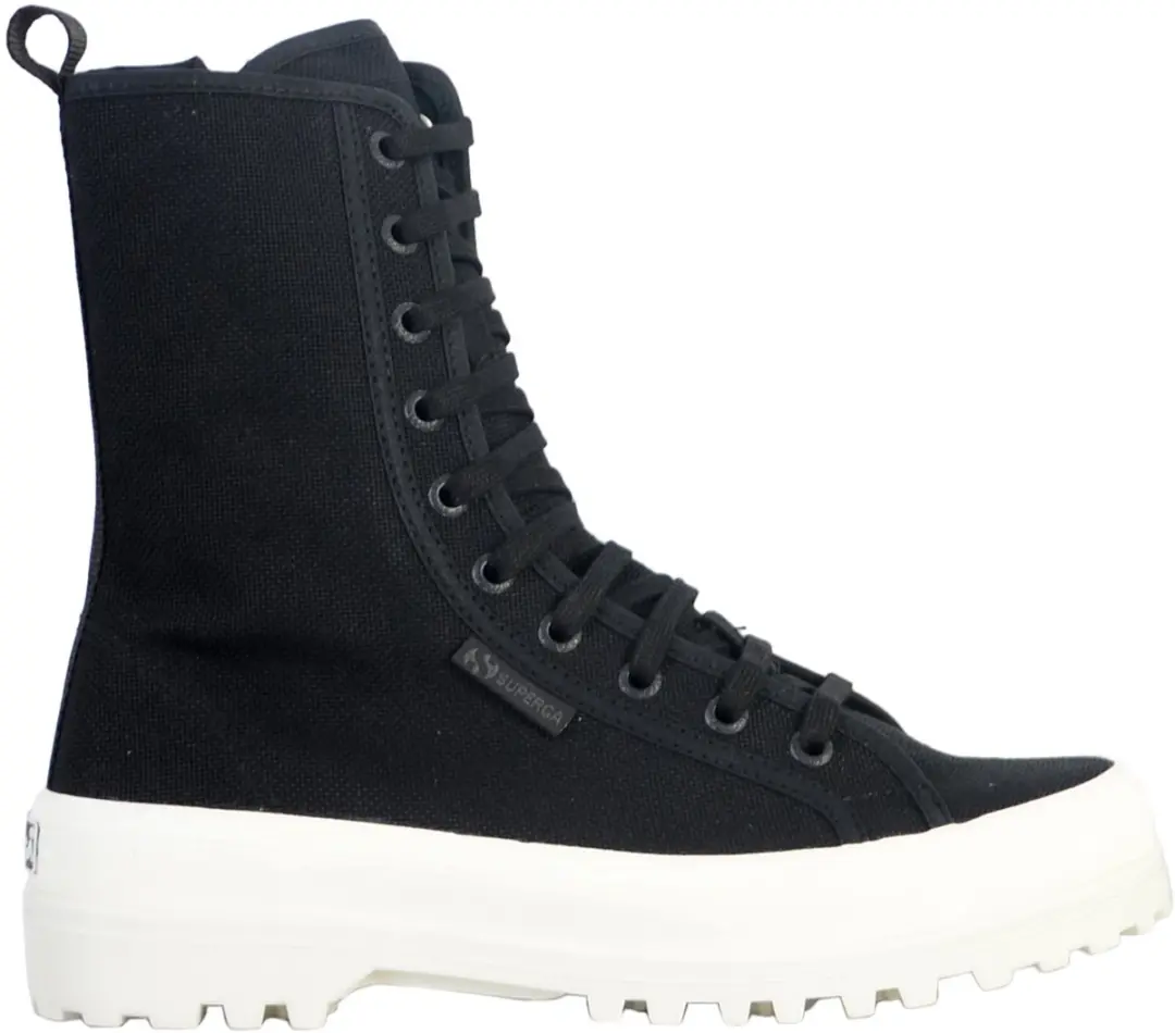 Superga 2341 Total Matte Dameslaarzen - Zwart