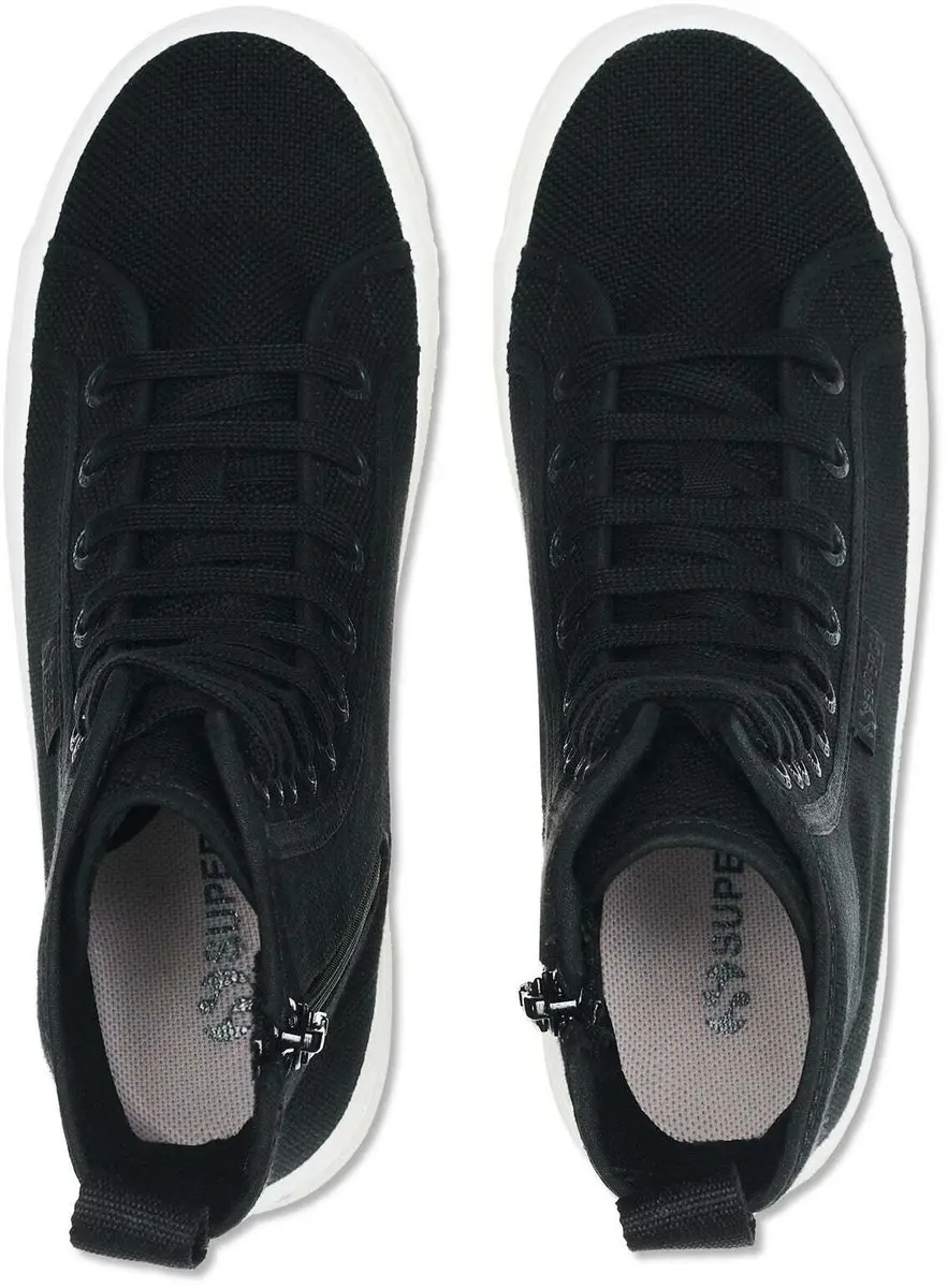 Superga 2341 Total Matte Dameslaarzen - Zwart