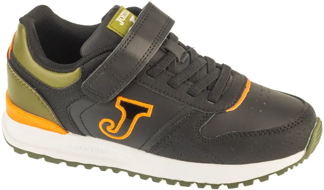 Joma Tornado Jr 25 JTORW, voor een jongen, Zwart, Sneakers, maat: 27