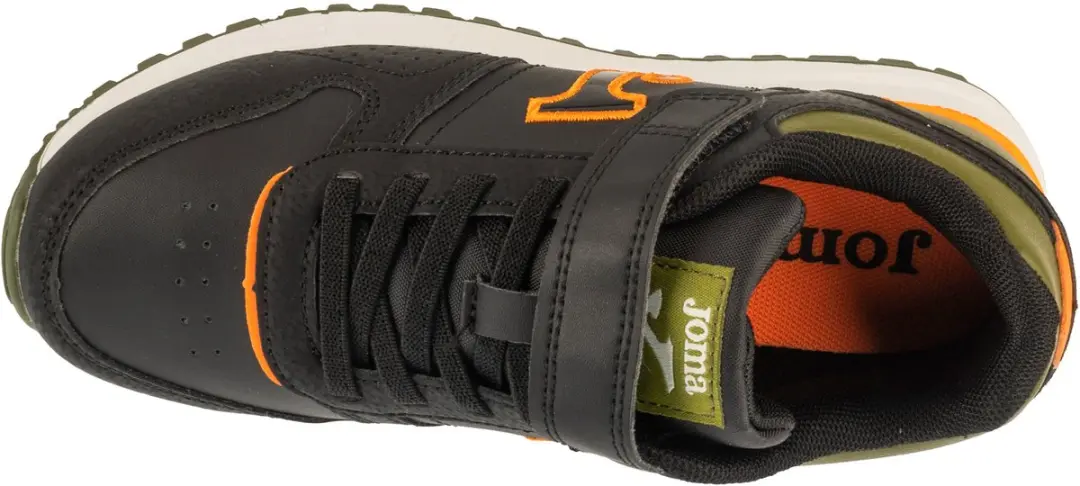 Joma Tornado Jr 25 JTORW, voor een jongen, Zwart, Sneakers, maat: 27