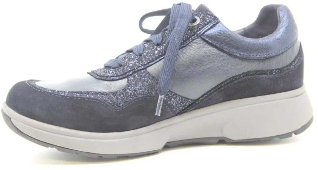 Xsensible Lima Stretchwalker Sneakers Dames - Blauw 41 - afbeelding 3 van 6