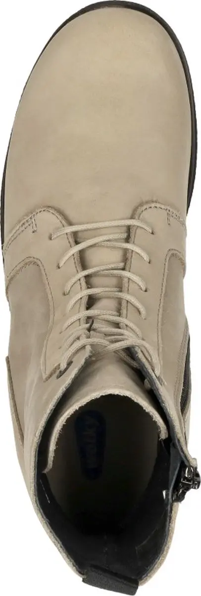 Wolky Viper Veterschoenen Hoog - Beige - 40 - afbeelding 4 van 6
