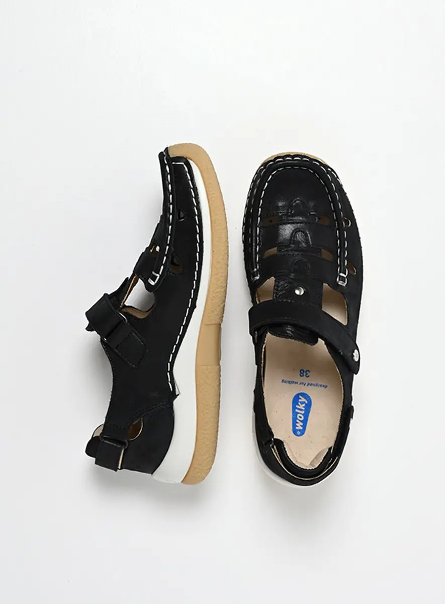 Wolky Dames Comfortschoenen 04528 Esperanza Zwart