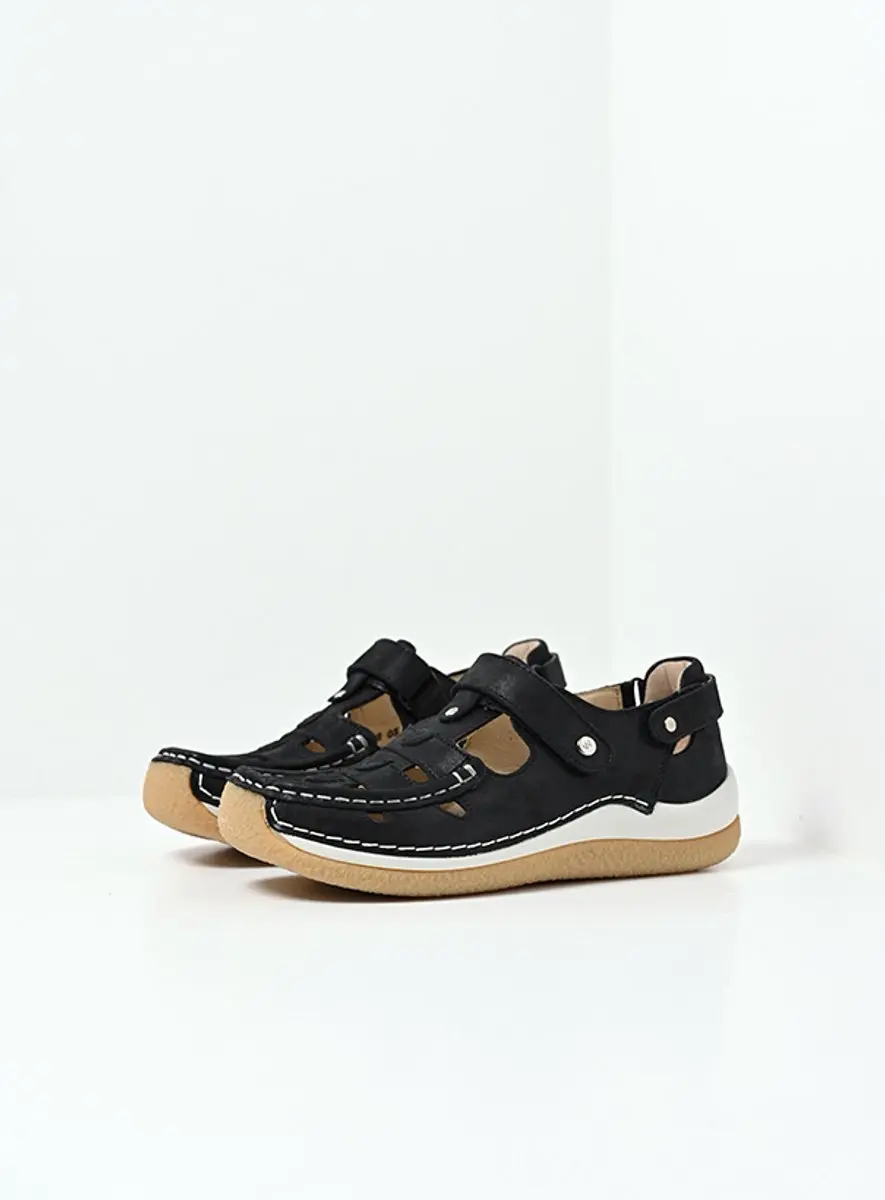 Wolky Dames Esperanza Comfortschoenen 38 - Zwart - afbeelding 4 van 6