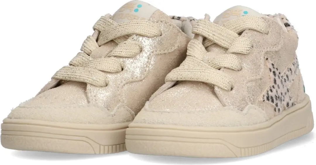 Maartje Mellow Lage Sneakers Meisjes Beige - afbeelding 3 van 6