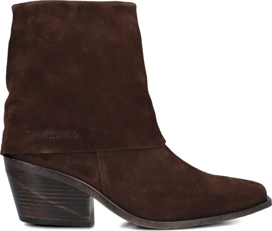 Shabbies Amsterdam Jaira Double Ankle Boot - Bruin - Maat 36