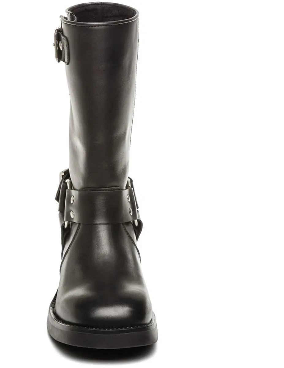 Steve Madden Blessing Dameslaarzen - Zwart Leder 36