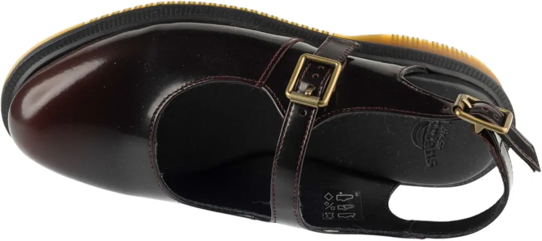 Dr. Martens Madaline Mary Jane Shoes, Vrouwen, Kastanjebruin, Sandalen, maat: 37