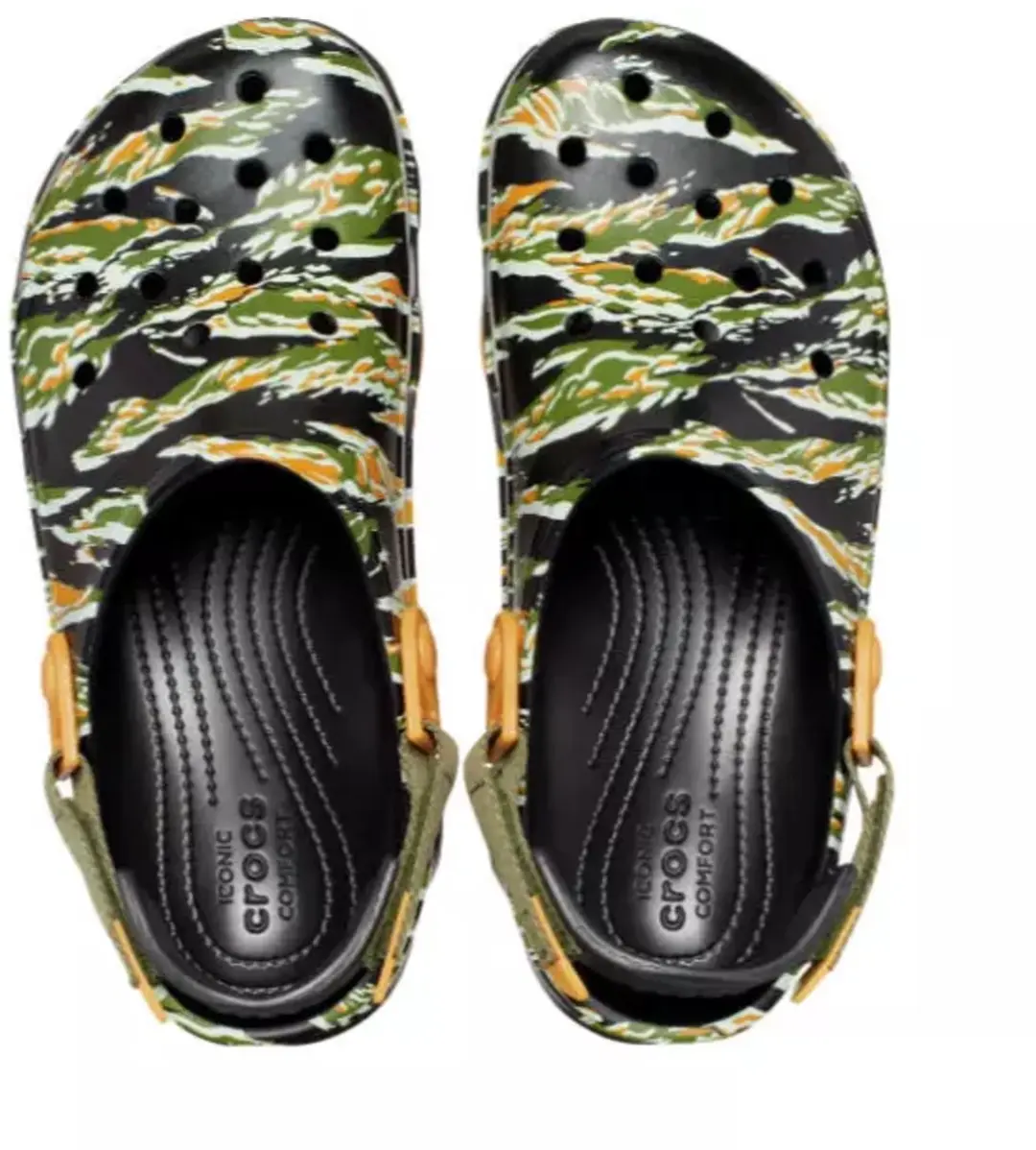 Crocs All Terrain Camo Clog Zwart Multi Maat 33/34 J/2